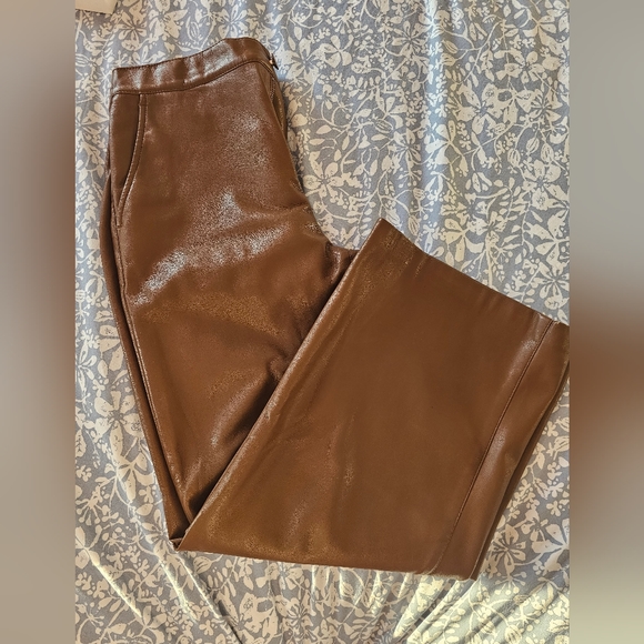 Oak + Fort - Leather vegan pants - Picture 3 of 10